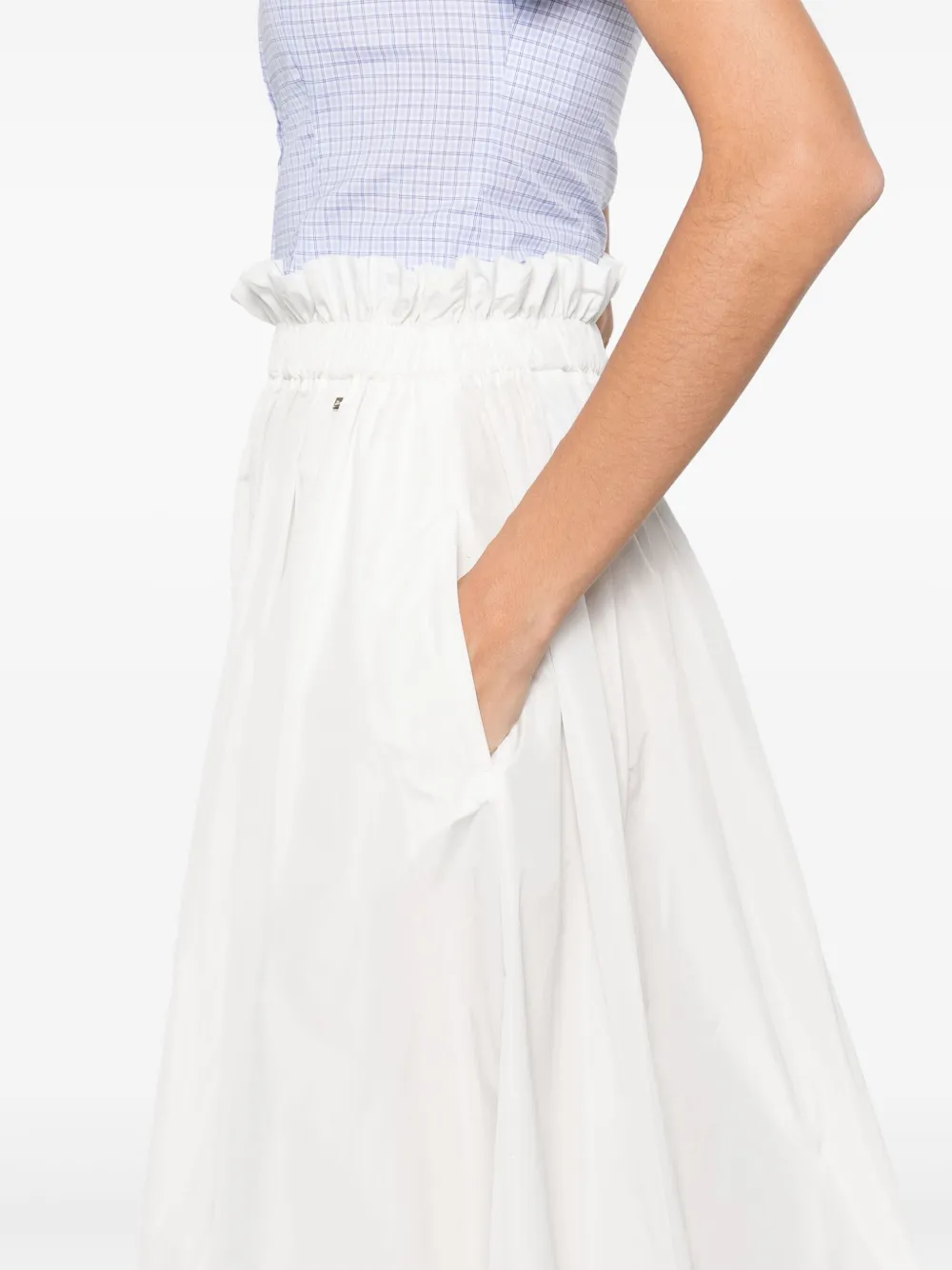 Herno High waist rok Wit