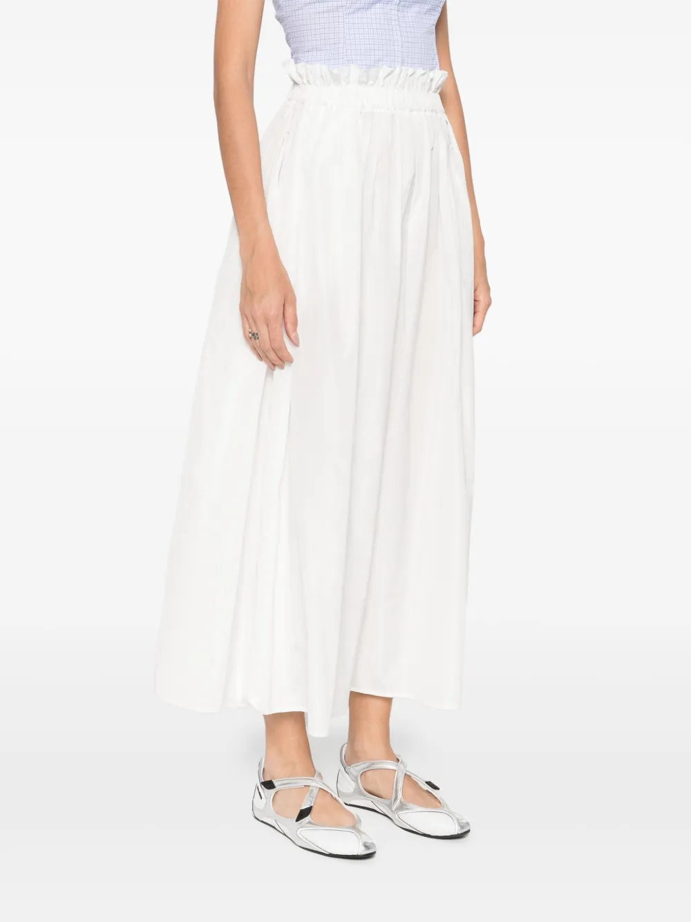 Herno High waist rok Wit