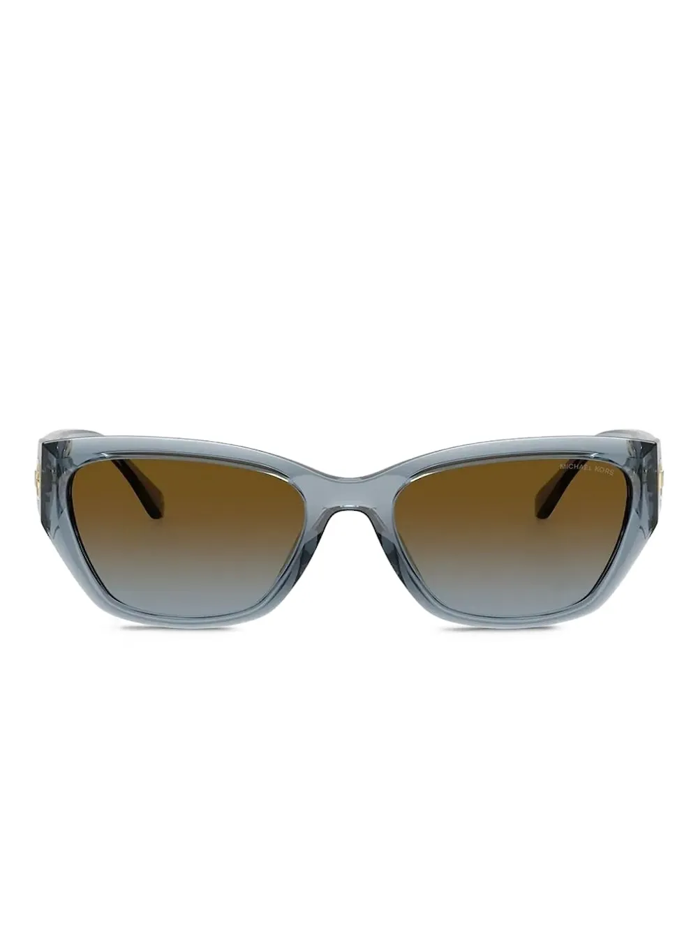 Michael Kors Zonnebril met cat-eye montuur Blauw