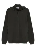 Stone Island zip-up hoodie - Black