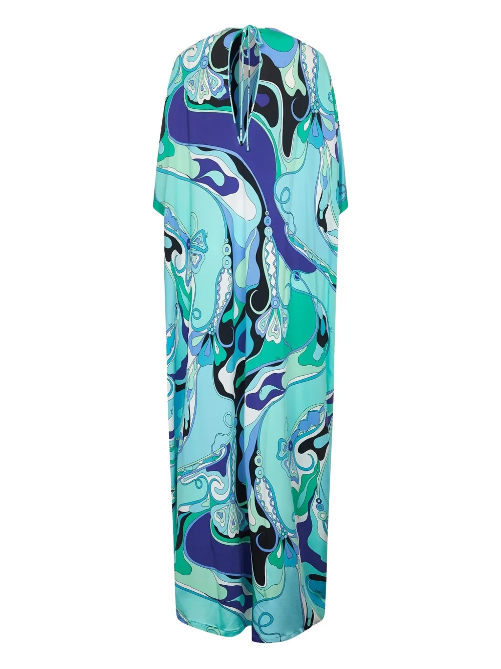 PUCCI Jurk met Orchidee-print - Groen