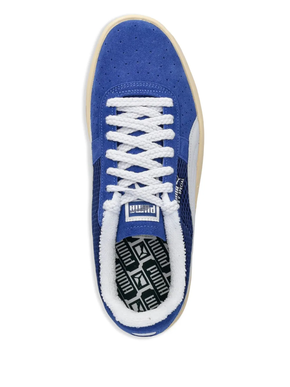 PUMA Super Team SD mesh-panel sneakers Blue