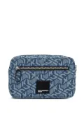 Karl Lagerfeld Jeans logo-pattern crossbody bag - Blue