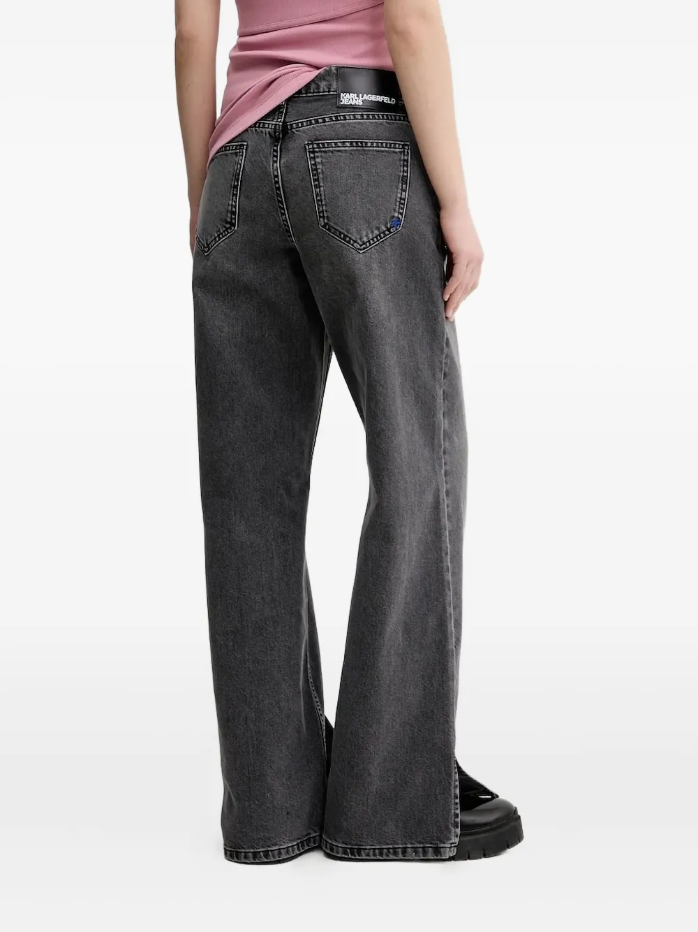 Karl Lagerfeld Jeans Straight jeans - Grijs