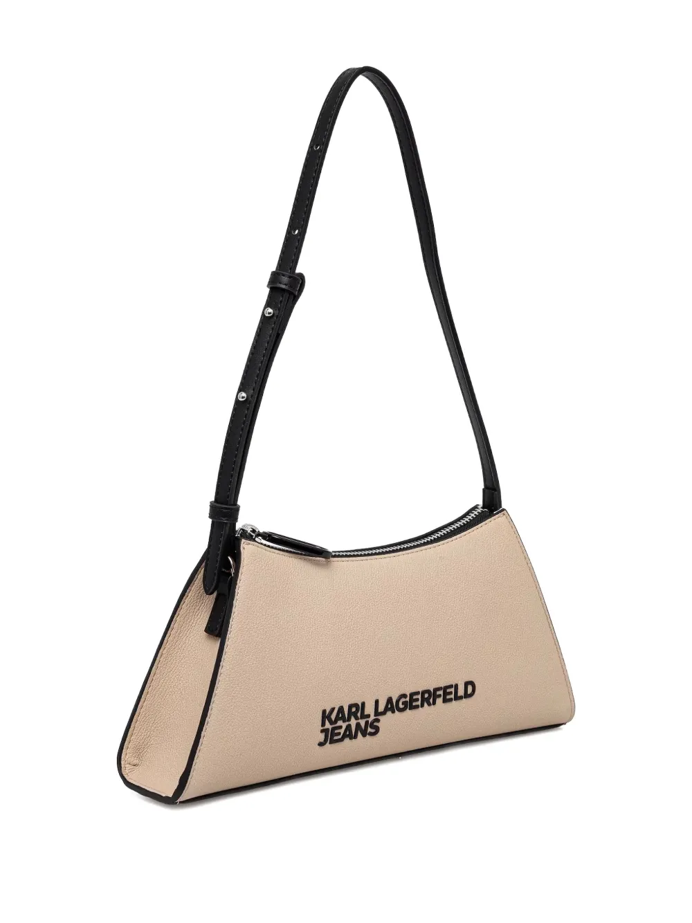 Karl Lagerfeld Jeans Triangelvormige crossbodytas - Beige
