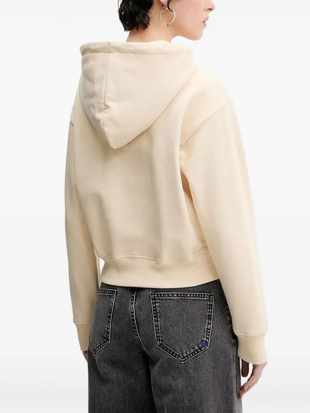 Karl Lagerfeld Jeans logo-print drawstring hoodie | Hoodies | Image 2