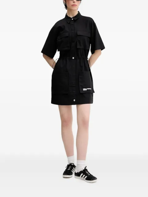 Karl Lagerfeld Jeans drawstring-waistband mini dress