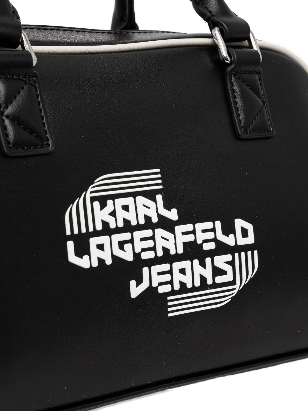 Karl Lagerfeld Jeans Shopper met logo Zwart