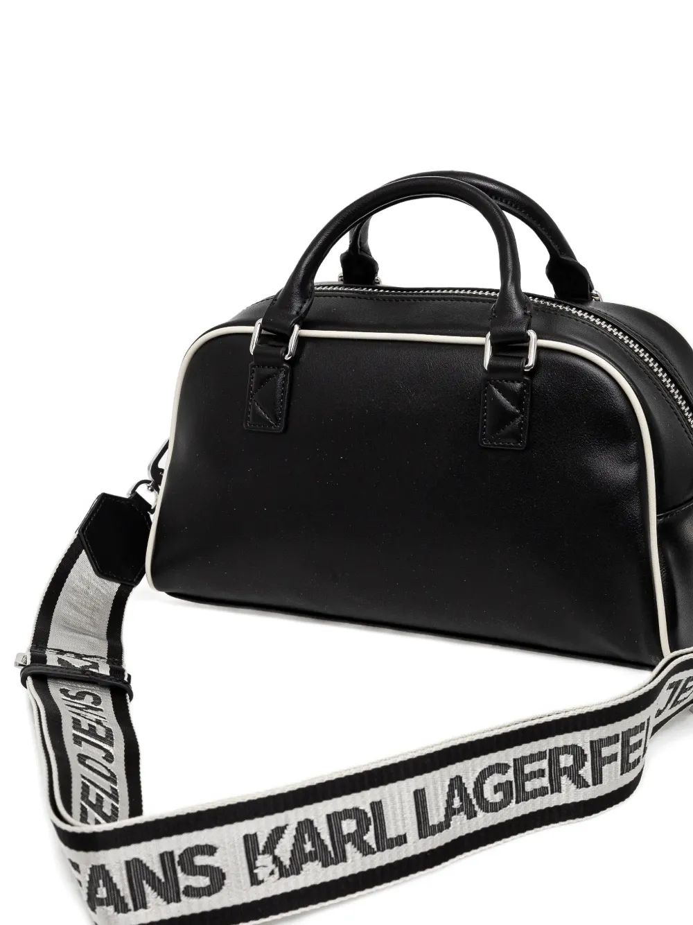 Karl Lagerfeld Jeans Shopper met logo Zwart