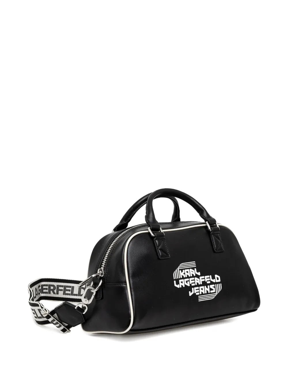 Karl Lagerfeld Jeans Shopper met logo Zwart