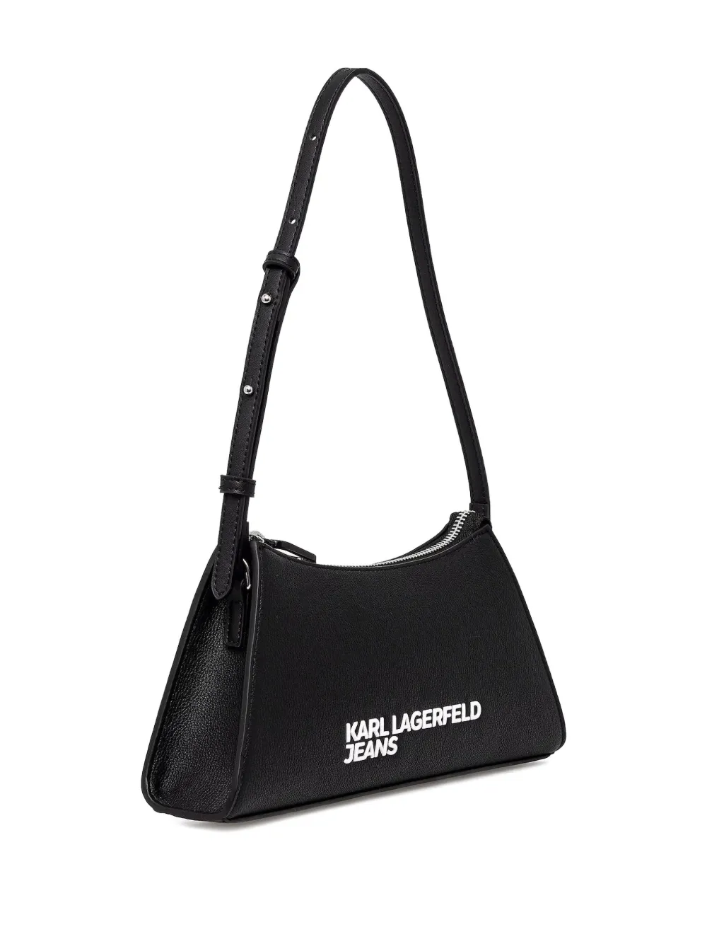 Karl Lagerfeld Jeans Triangelvormige crossbodytas - Zwart