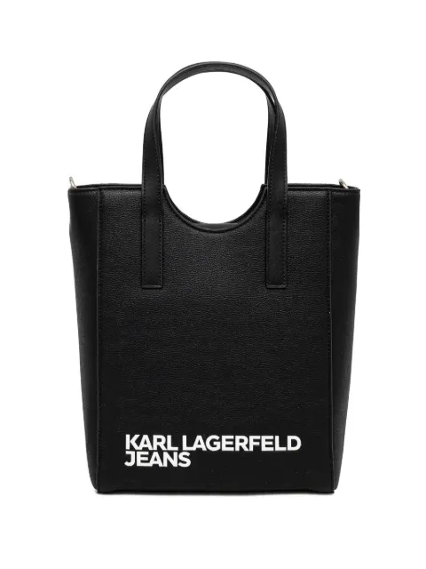 Karl Lagerfeld Jeans logo-lettering tote bag
