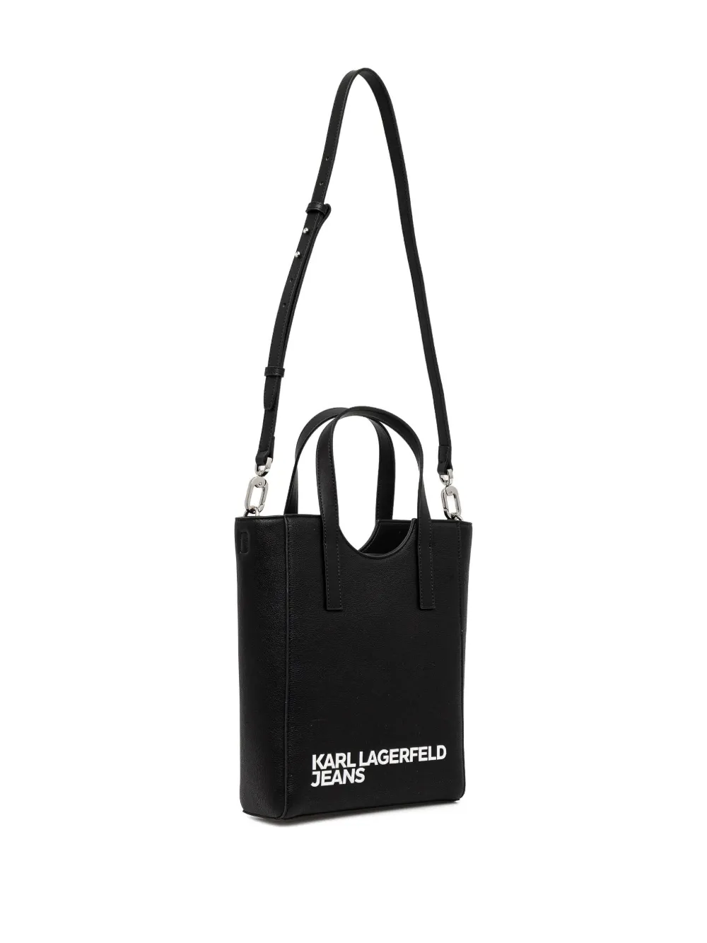 Karl Lagerfeld Jeans Shopper met logo Zwart