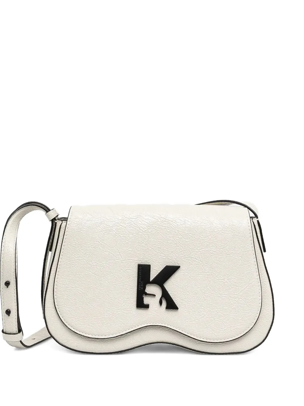 logo-plaque cross body bag