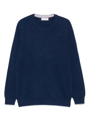 7日18:00までSALE19800→9999ブルネロ カシミアカーディガン L Brunello Cucinelli カシミア カーディガン | ブルー | FARFETCH JP