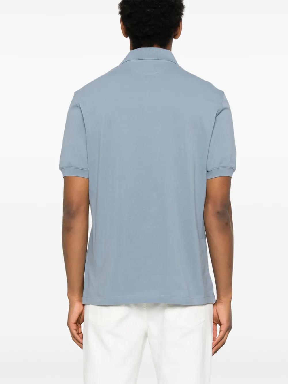 Brunello Cucinelli Katoenen poloshirt Blauw
