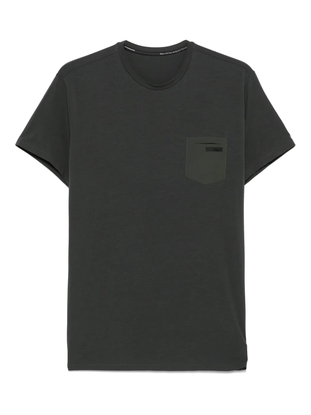 RRD playera con parche del logo | verde | Image 1