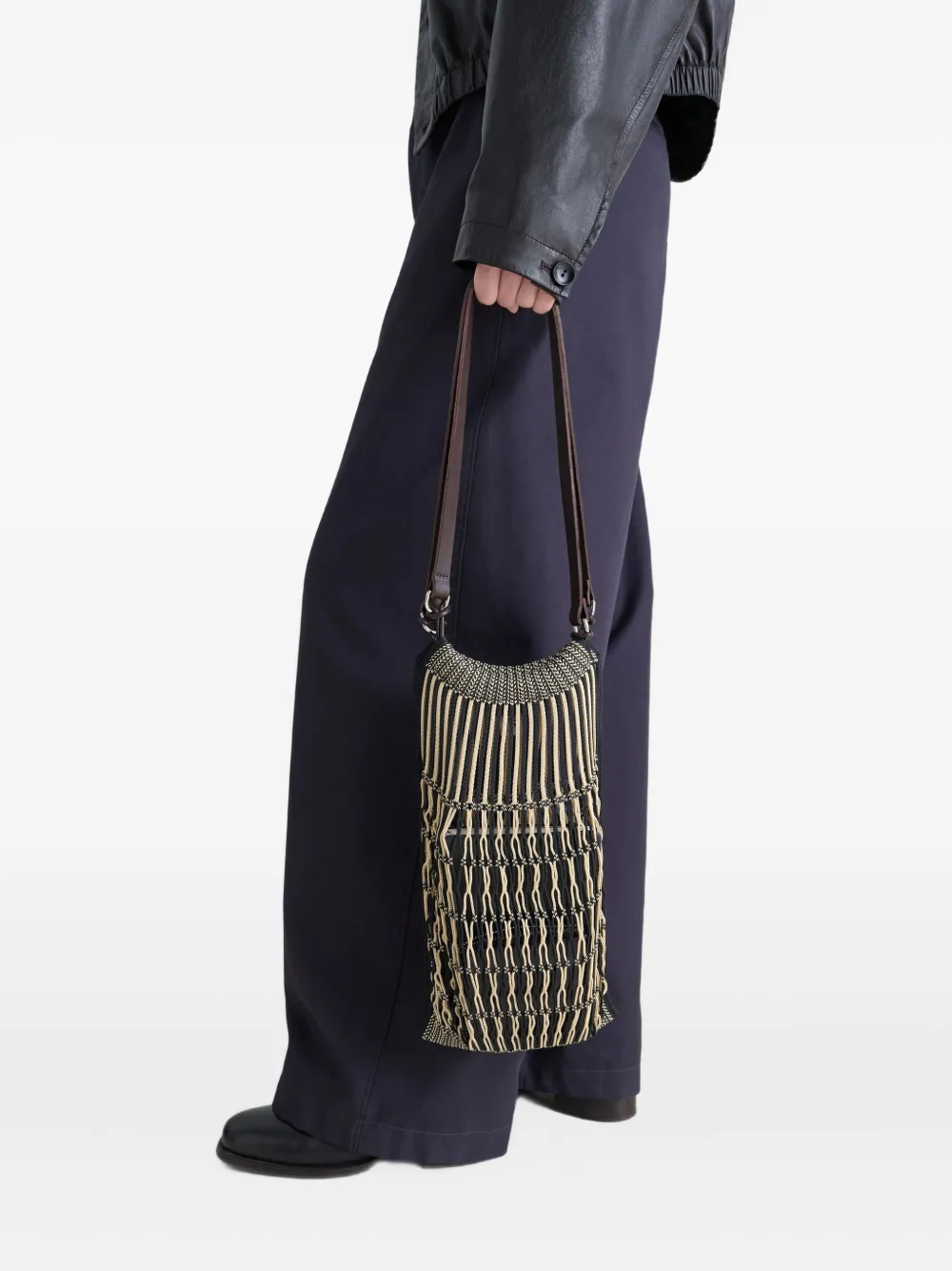 LEMAIRE x Filt medium net shoulder bag | Men | Image 2