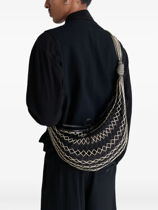 送料関税込★LEMAIRE★x フィルトクロワッサンネットショルダー LEMAIRE x Filt クロワッサン ショルダーバッグ | ニュートラル