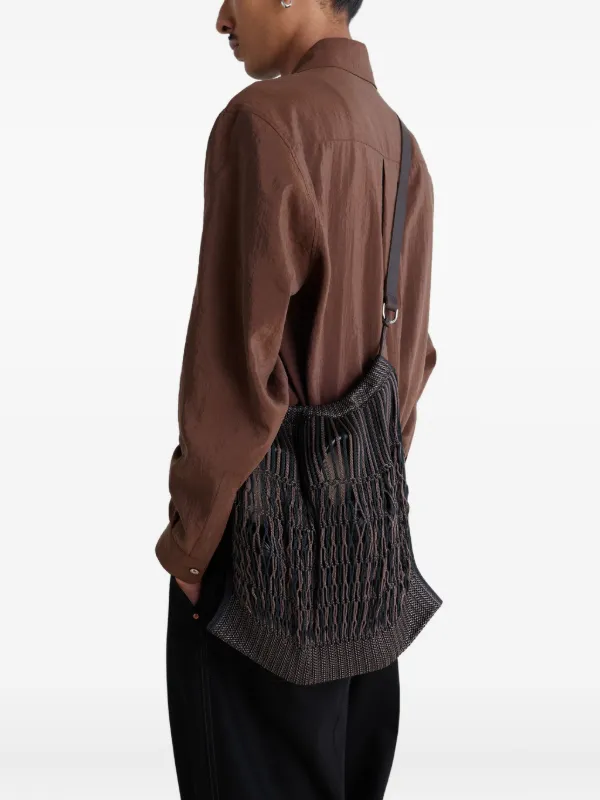 LEMAIRE x Filt ネット メッセンジャーバッグ L | ブラウン