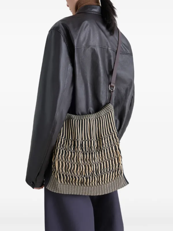 バッグ LEMAIREx Filt LARGE SHOPPING BAG LEMAIREx Filt LARGE SHOPPING BAG BLACK