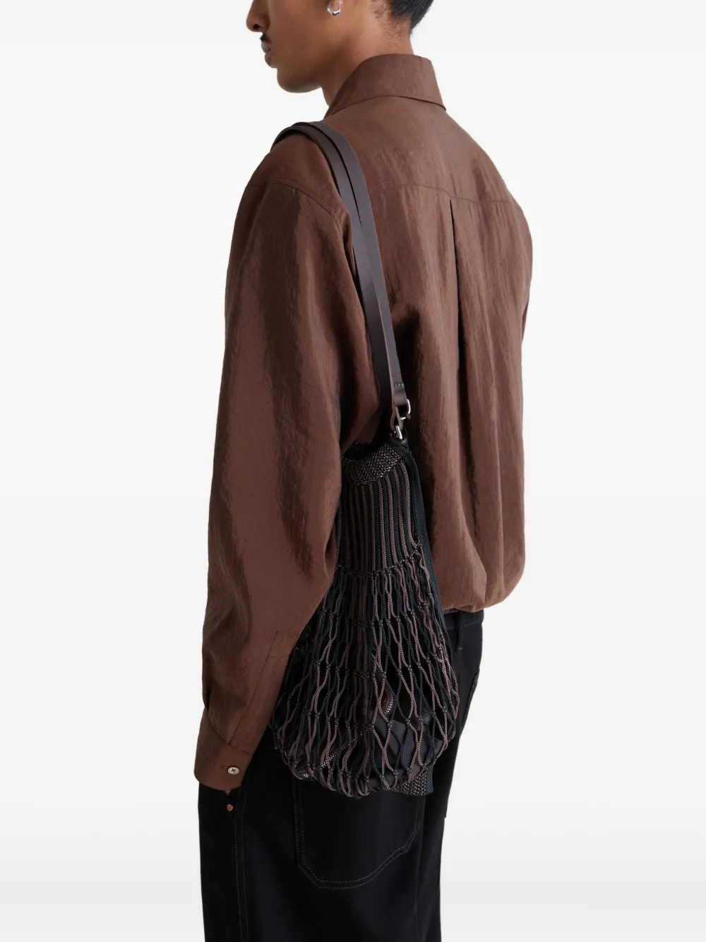 LEMAIRE x Filt medium net shoulder bag | Men | Image 2