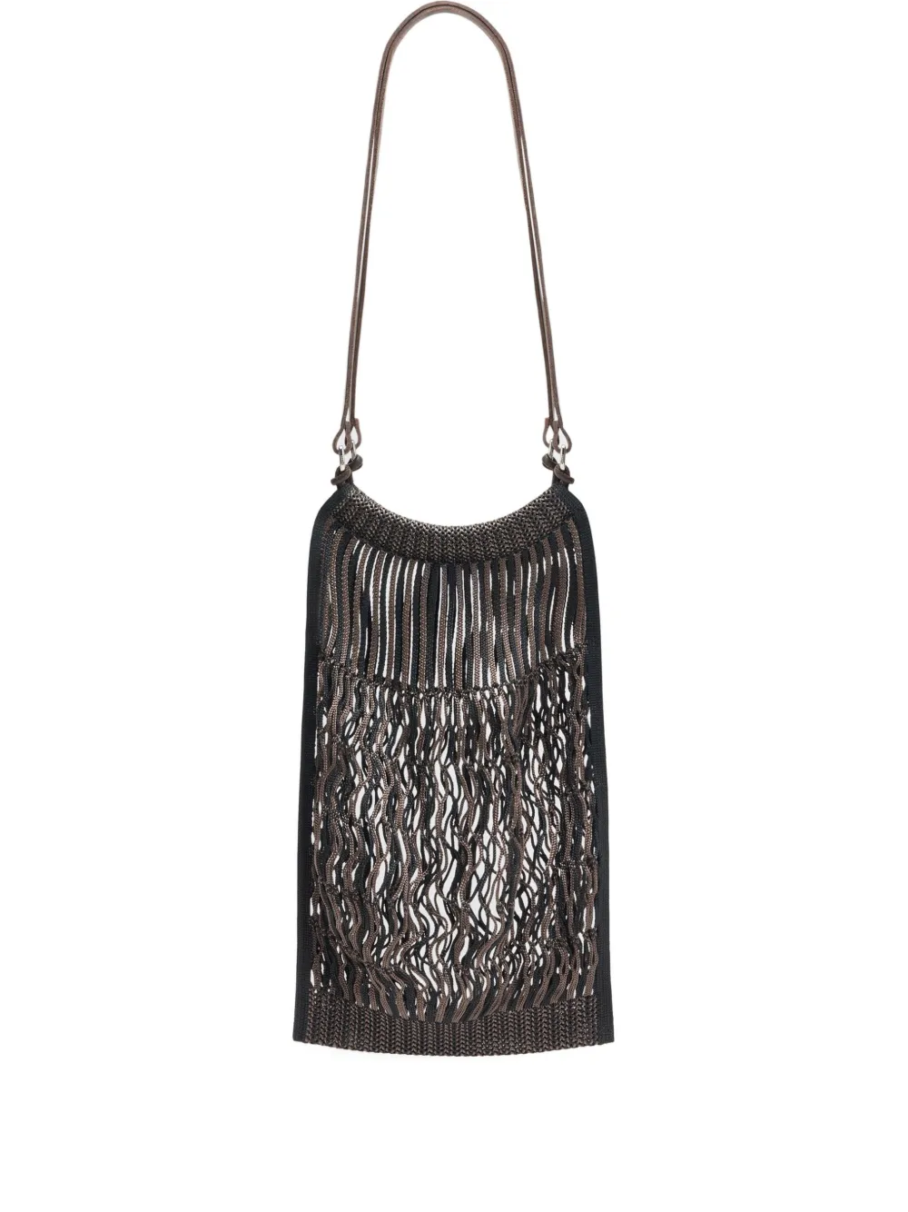 LEMAIRE x Filt medium net shoulder bag | Brown | Image 1