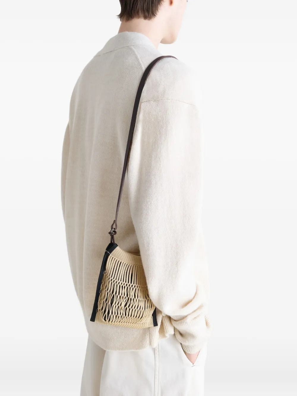 LEMAIRE x Filt mini net shoulder bag | Men | Image 2