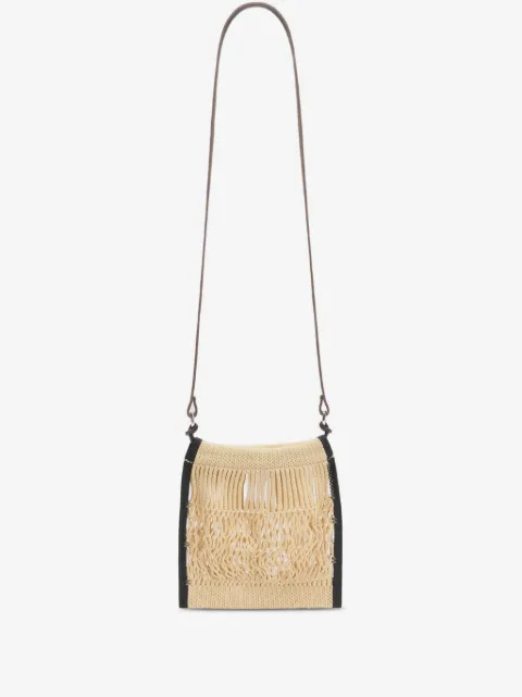 LEMAIRE mini crossbody Filt net bag