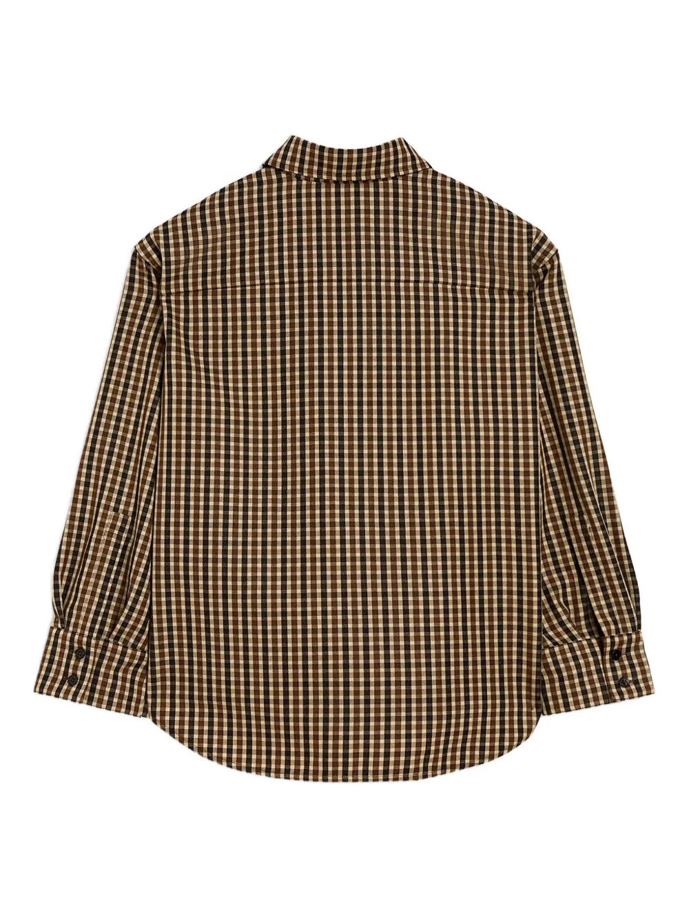Jil Sander Wollen blouse Bruin