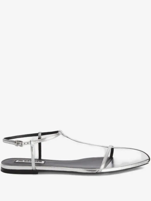 Jil Sander leather sandals 