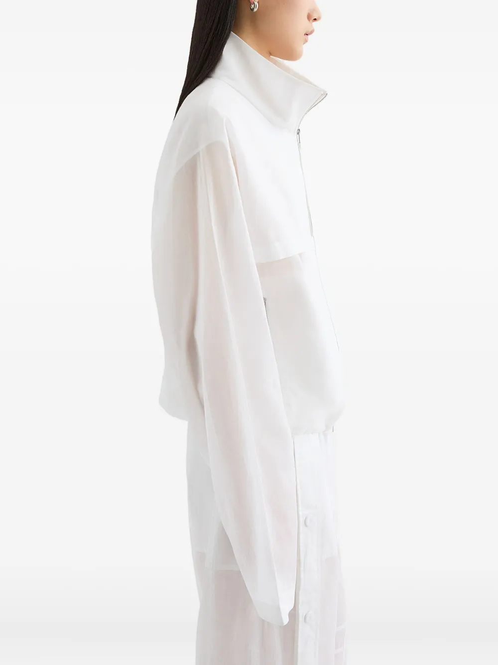 Jil Sander Lichtgewicht jack Wit