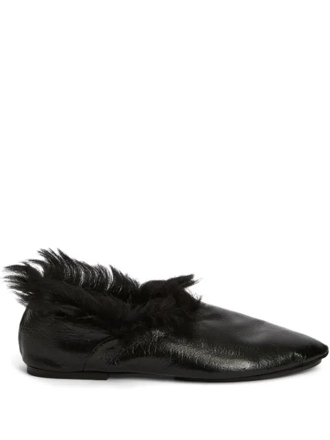 Jil Sander leather ballet flats