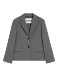 Jil Sander mélange-effect blazer - Grey