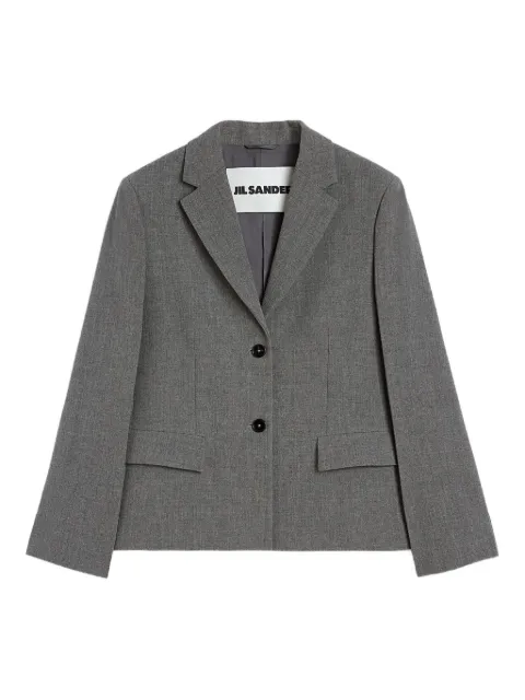 Jil Sander mélange-effect blazer