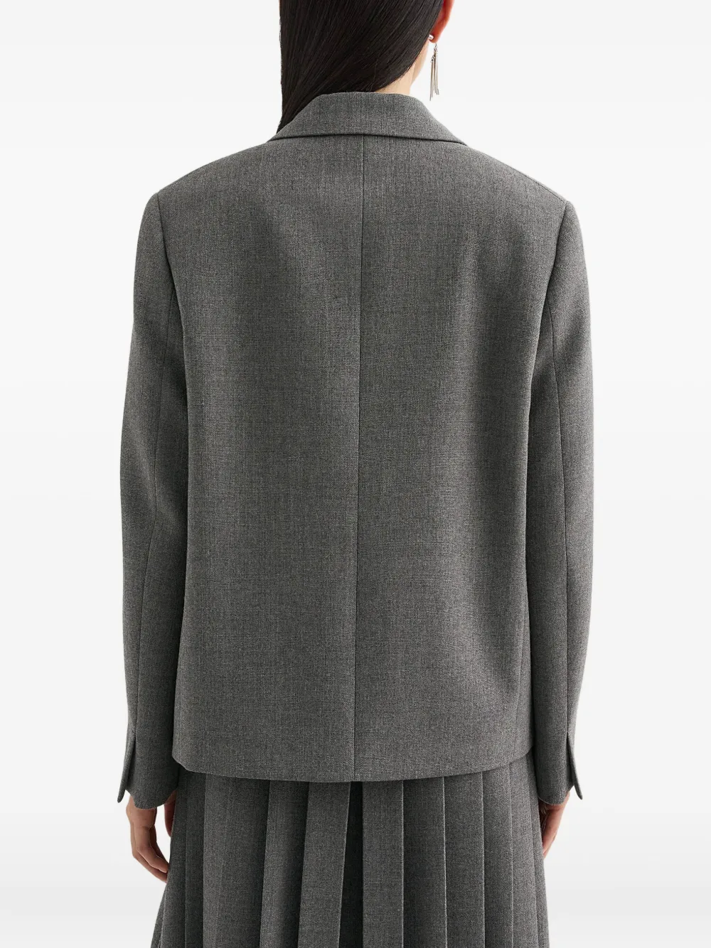 Jil Sander Blazer met gemêleerd effect Grijs