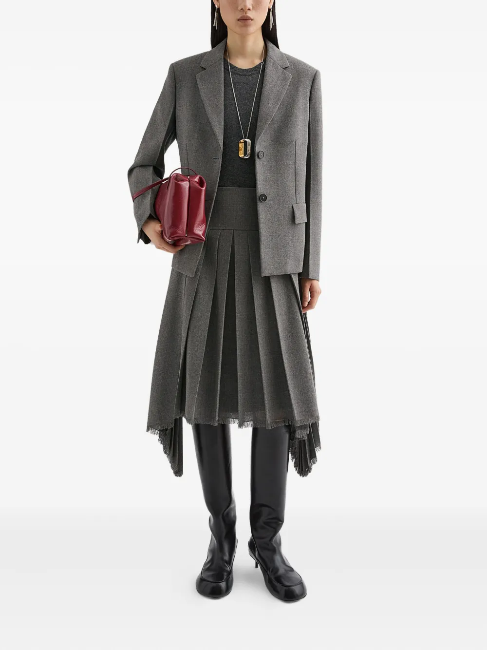 Jil Sander mélange-effect blazer | Blazers | Image 2