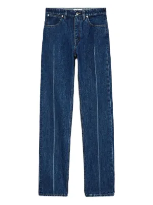 Prada ロゴパッチ ジーンズ | ブルー | FARFETCH JP