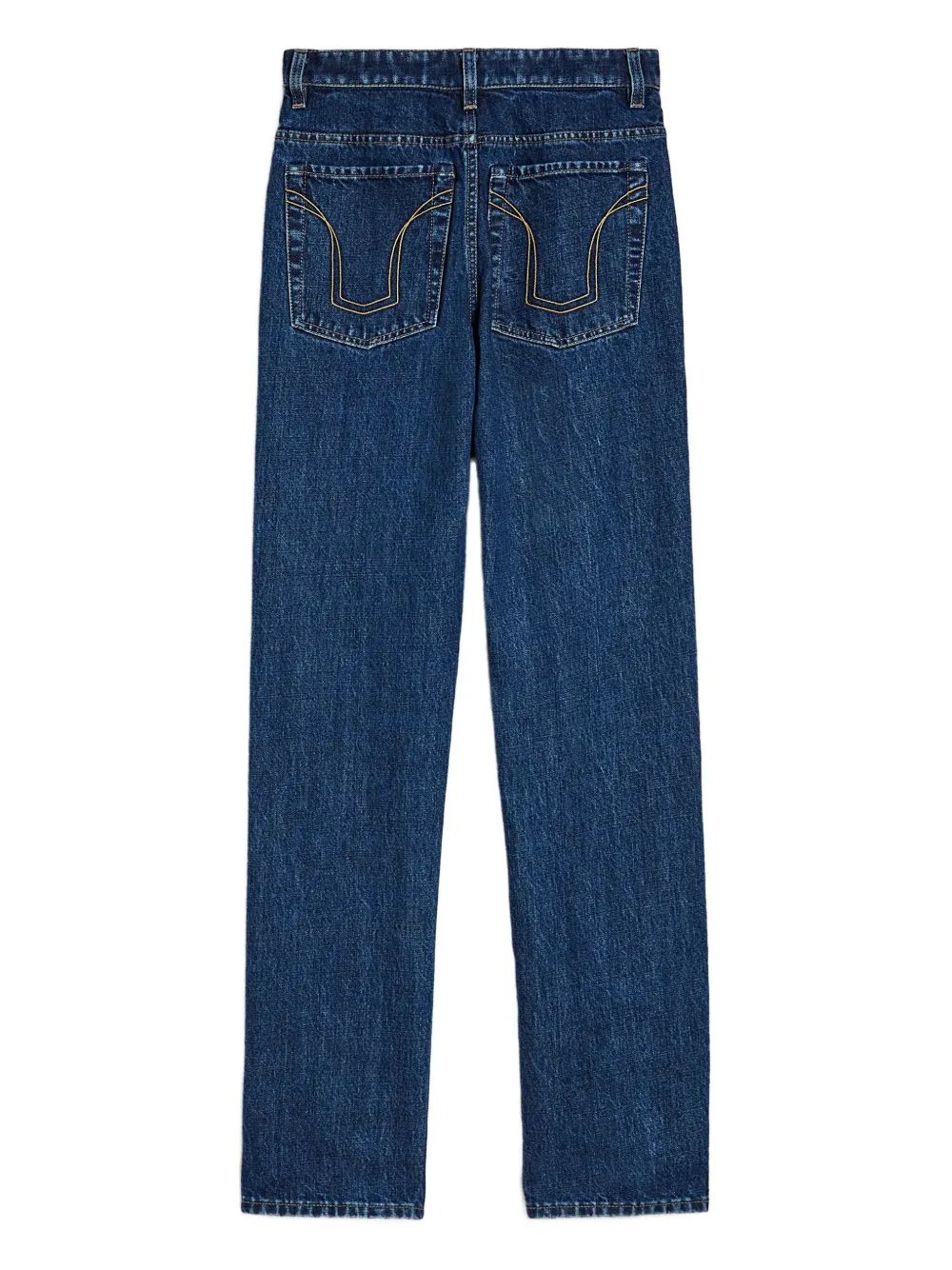 Jil Sander Pressed-crease Jeans In Blue