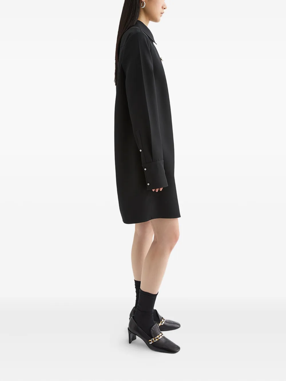 Jil Sander Wollen polojurk Zwart