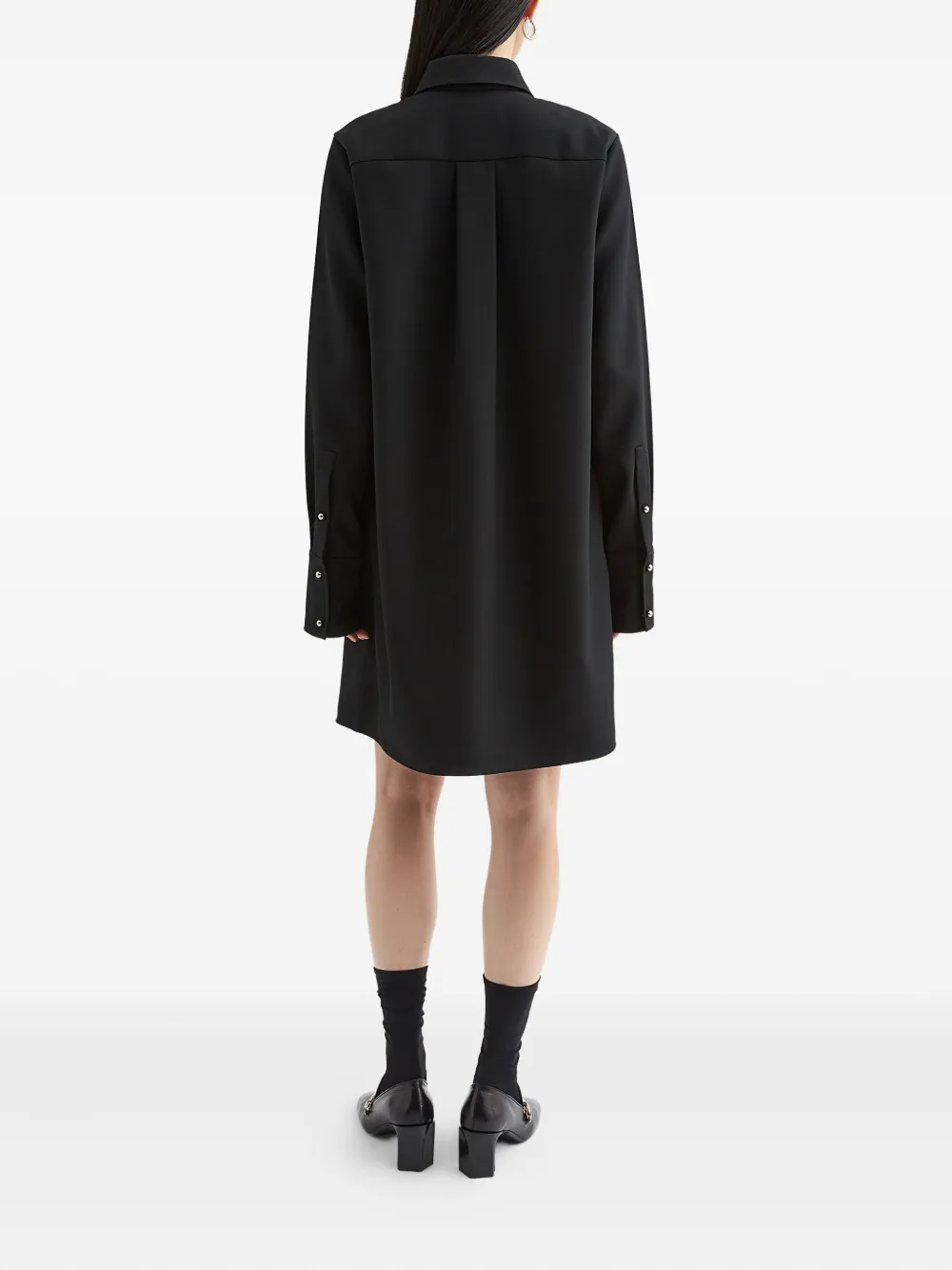 Jil Sander Wollen polojurk Zwart