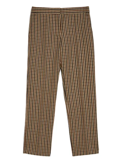 Jil Sander checked trousers