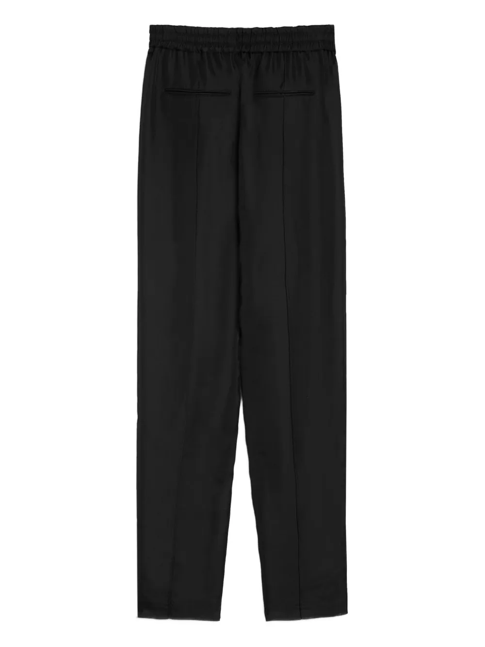 Jil Sander Broek met verlaagd kruis Zwart
