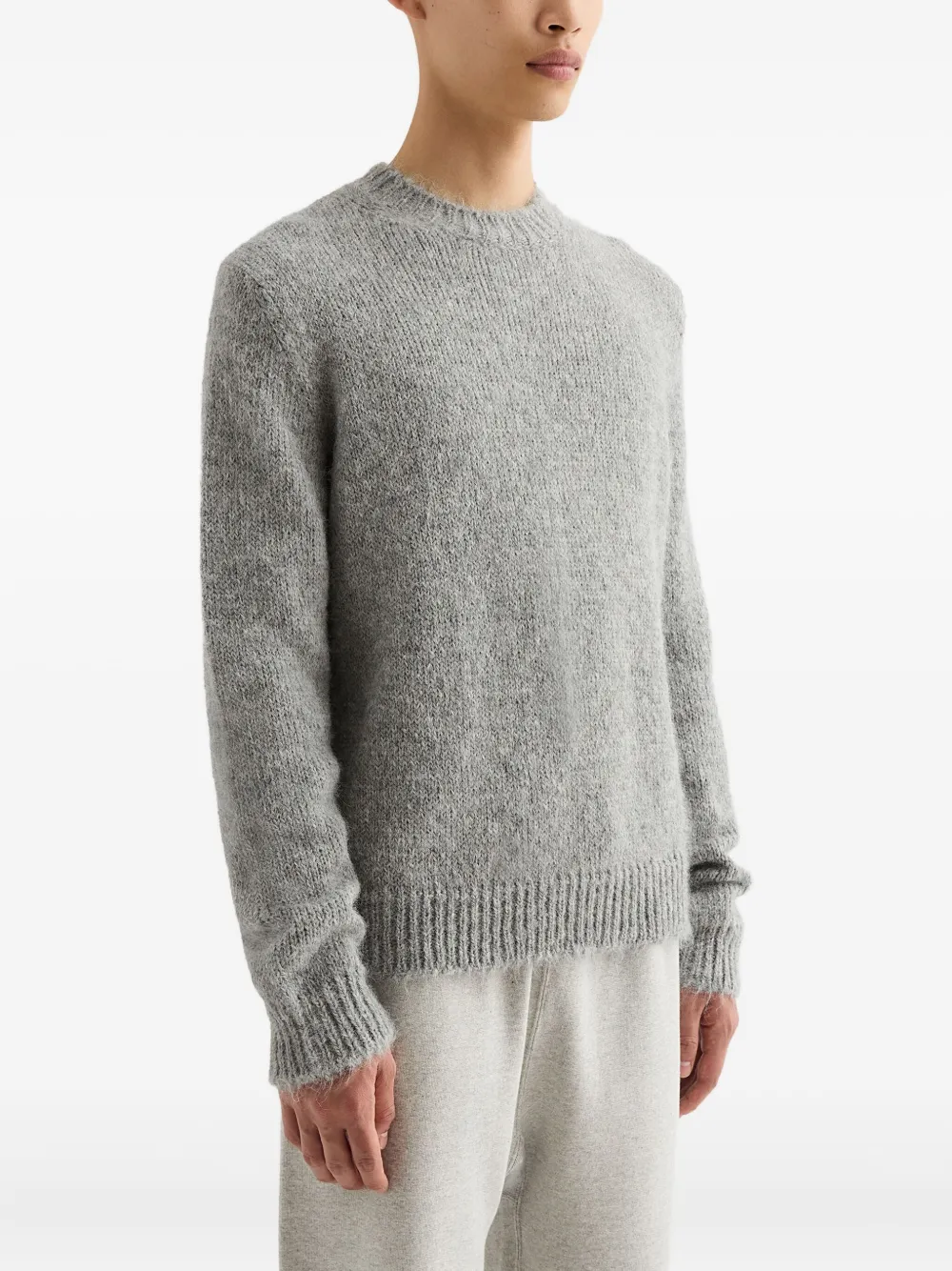 Jil Sander Trui met ronde hals - Grijs