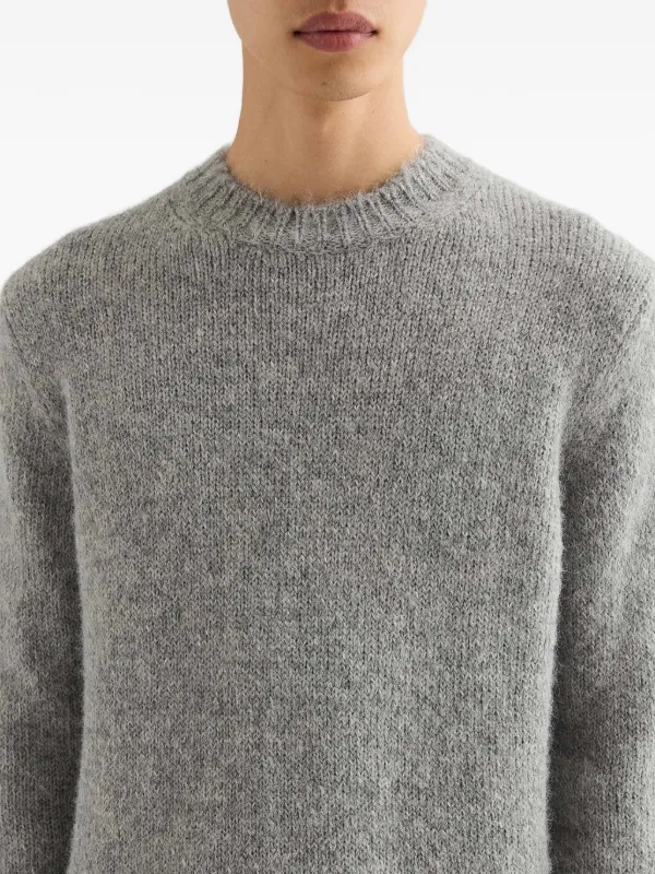 Jil Sander クルーネック セーター | グレー | FARFETCH JP