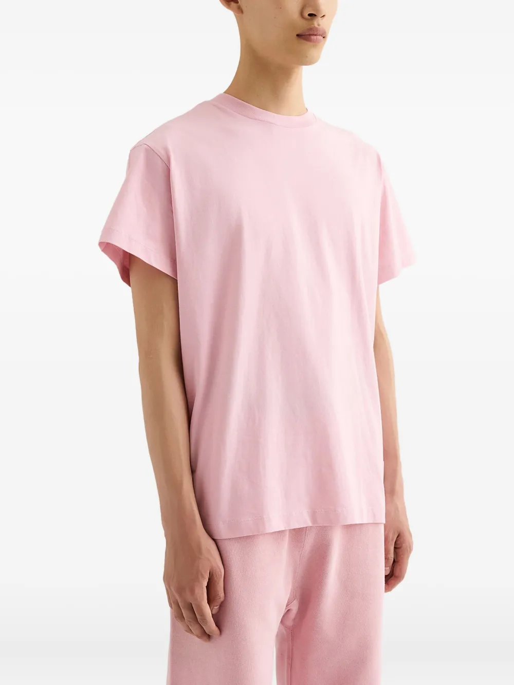 Jil Sander logo-patch T-shirt (pack of three) Roze