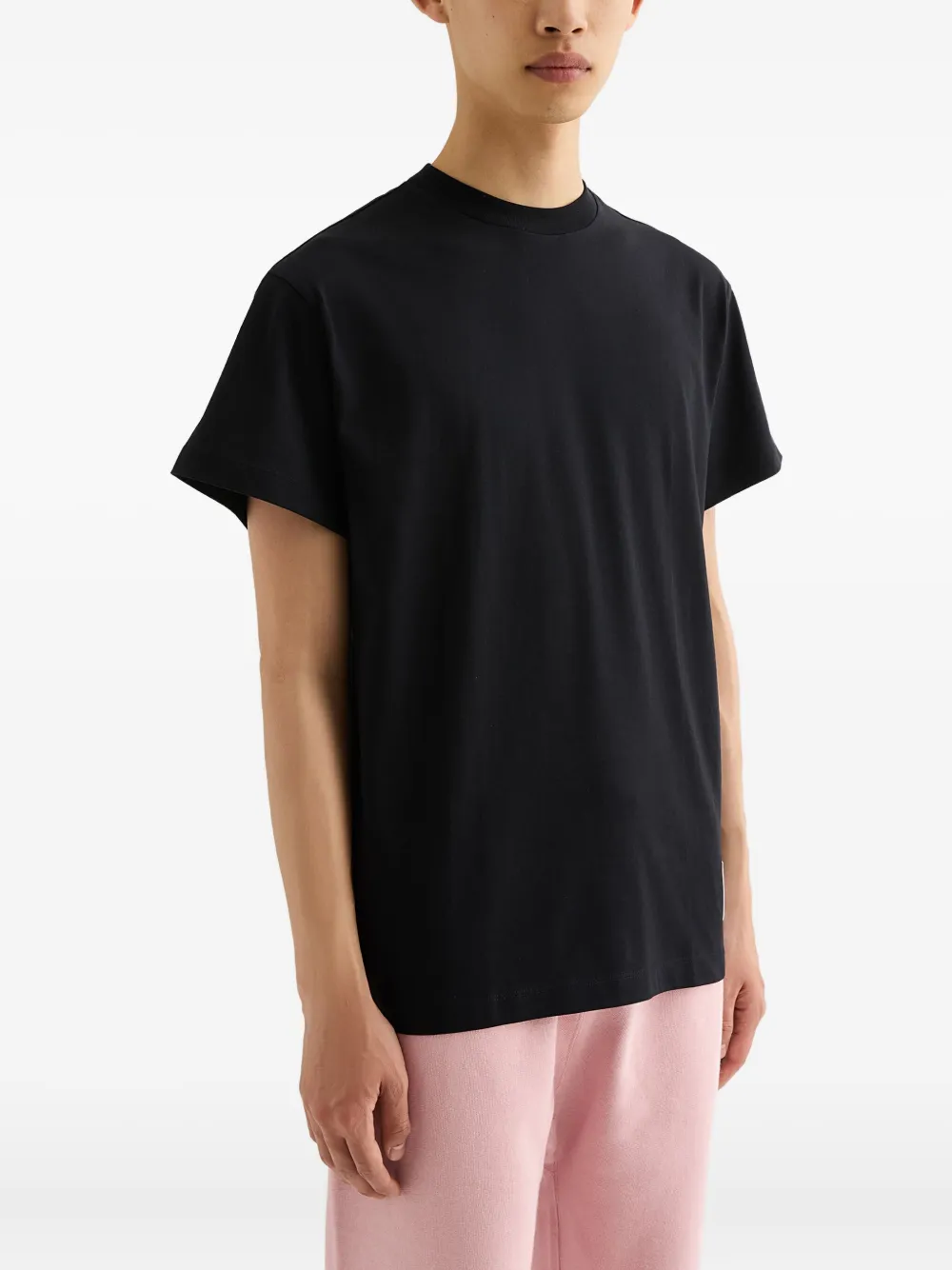 Jil Sander logo-patch T-shirt (pack of three) Roze