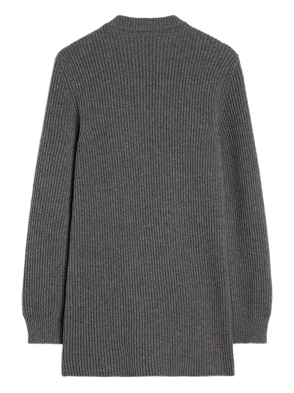 Jil Sander Geribbelde mini-jurk Grijs