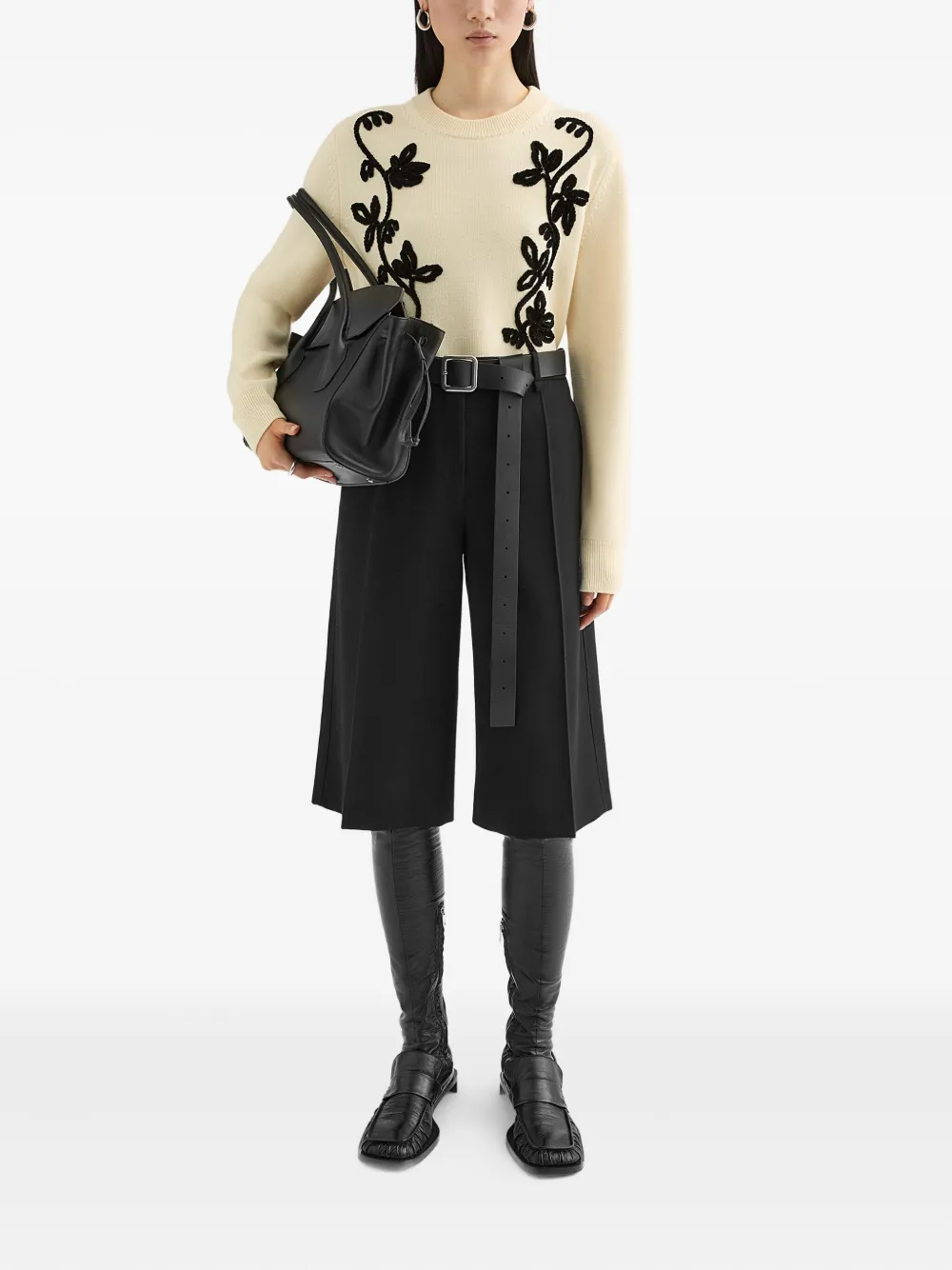 Jil Sander wool shorts | Knee-Length Shorts | Image 2