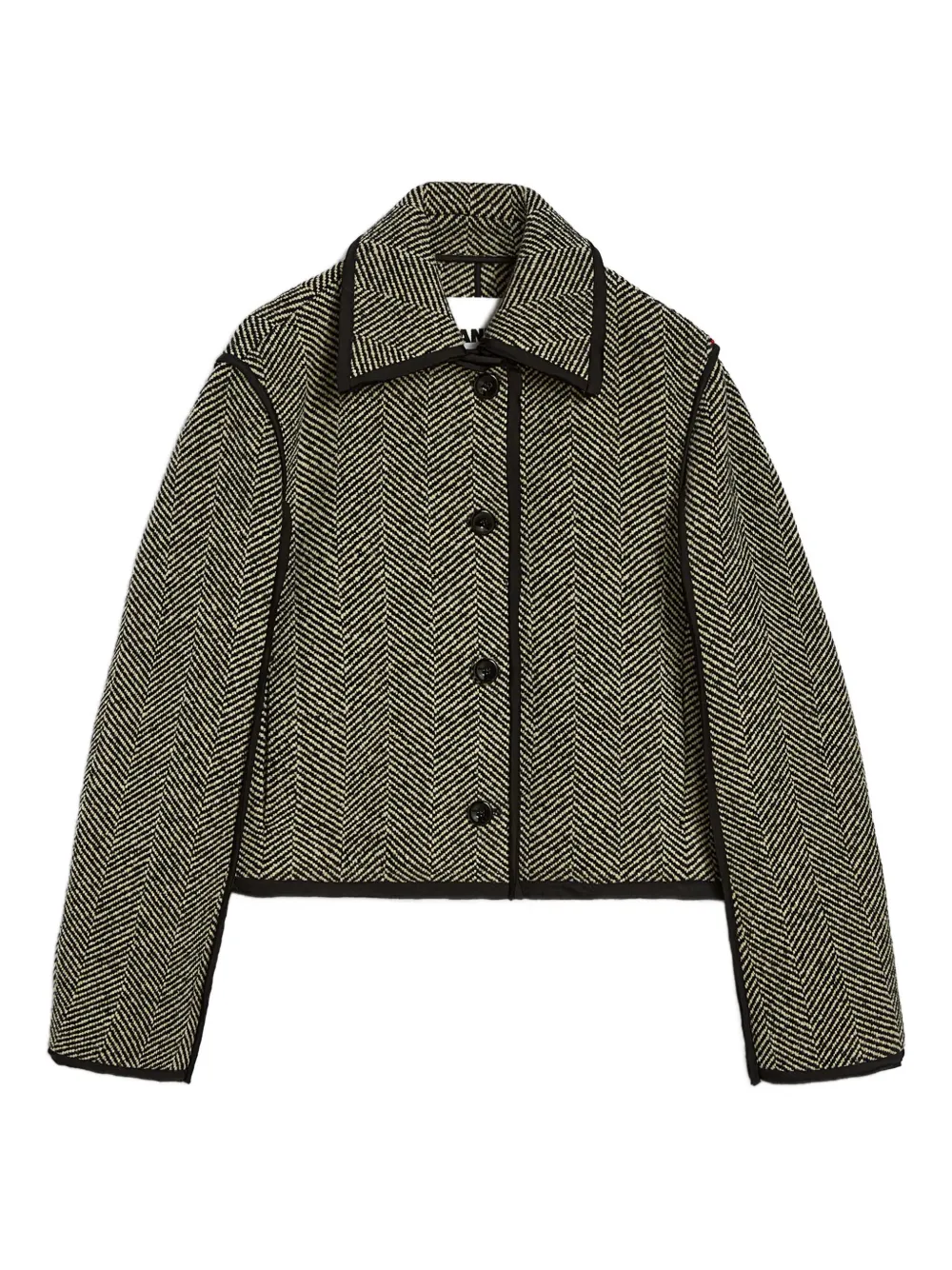 Jil Sander herringbone jacket | Grey | Image 1